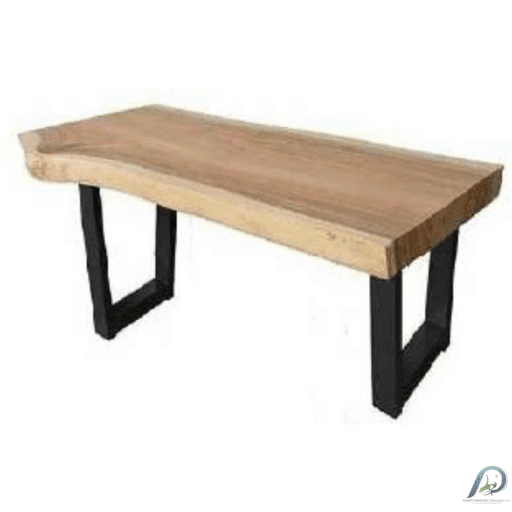 Table MD6020-5KD – โต๊ะไม้แท้ดีไซน์มินิมอล