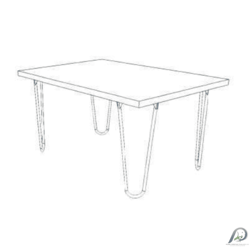 Coffee Table MD7050 – โต๊ะกาแฟไม้แท้ดีไซน์มินิมอล