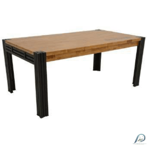 Dining Table MD7115-1KD – โต๊ะอาหารไม้แท้สไตล์มินิมอล