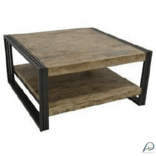Low Table with Shelf MD7122 – โต๊ะเตี้ยพร้อมชั้นวางสไตล์มินิมอล