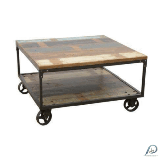 Low Table MD7204 – โต๊ะกลางไม้แท้สไตล์มินิมอล