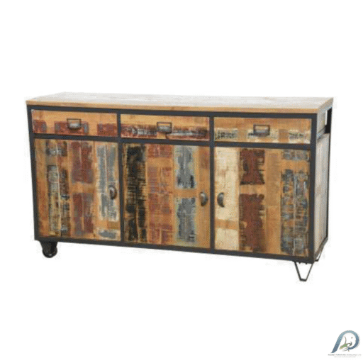 Buffet MD7231 – ตู้บัฟเฟต์ไม้แท้สไตล์มินิมอล