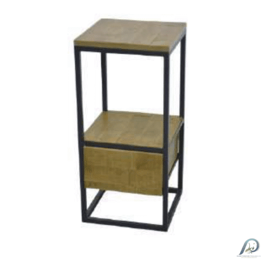 Console Table 1 Drawer MD7280 – โต๊ะคอนโซลไม้แท้ทรงสูงพร้อมลิ้นชัก
