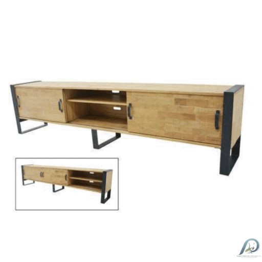 TV Stand MD7527KD – ชั้นวางทีวีไม้บานเลื่อน 250 ซม.