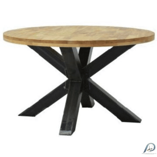 โต๊ะทานอาหารไม้แท้ทรงกลม MD7715KD ขนาด 150 ซม.