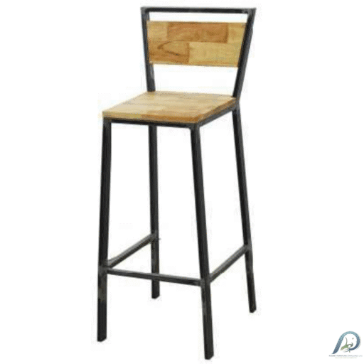 เก้าอี้บาร์ไม้แท้ MD7720 ทรงสูง ดีไซน์คลาสสิก