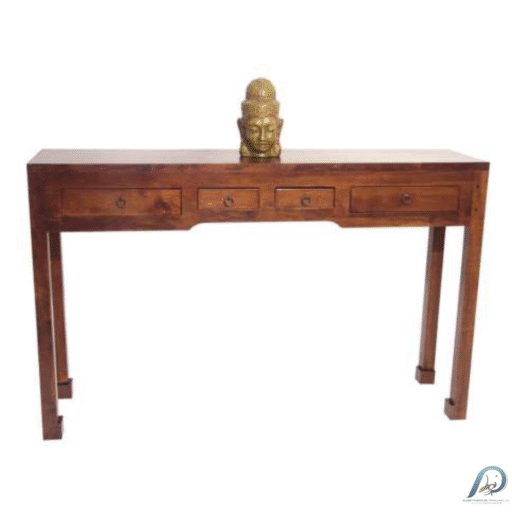 โต๊ะคอนโซลไม้แท้สไตล์จีน MD8028 (1.2 เมตร) 4 ลิ้นชัก
