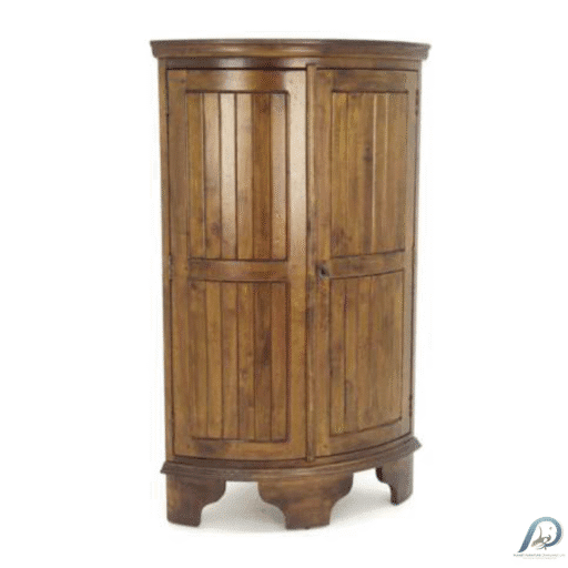 Low Corner Furniture MD8031 ตู้เข้ามุมไม้แท้ทรงสูง ดีไซน์คลาสสิก