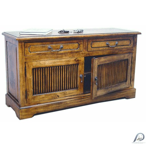 Shoes Cabinet MD8043 ตู้เก็บรองเท้าไม้แท้ 2 บานเปิด 2 ลิ้นชัก