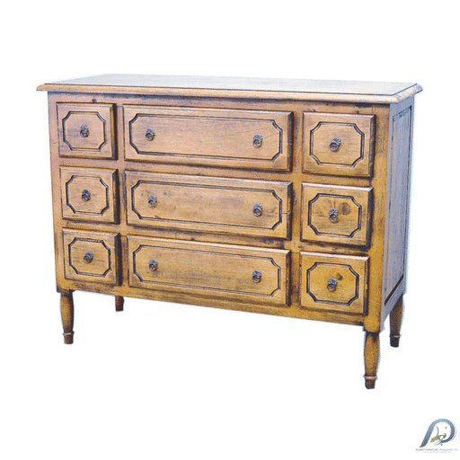 Chest 9 Drawers MD8062 ตู้ลิ้นชักไม้แท้ 9 ช่อง ดีไซน์โคโลเนียล