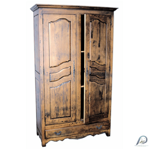 MD8112 ตู้เสื้อผ้าไม้แท้ 2 บานเปิด (Wardrobe 2 Doors)