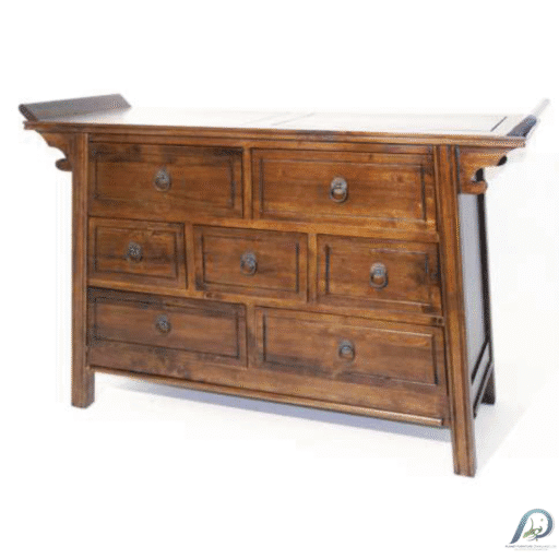 ตู้ลิ้นชักไม้แท้ MD8227 สไตล์จีนร่วมสมัย 120 ซม.