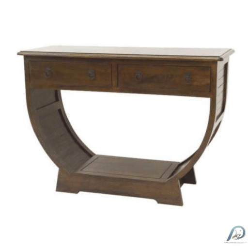 MD8234 โต๊ะคอนโซลไม้แท้ ดีไซน์เรียบหรู