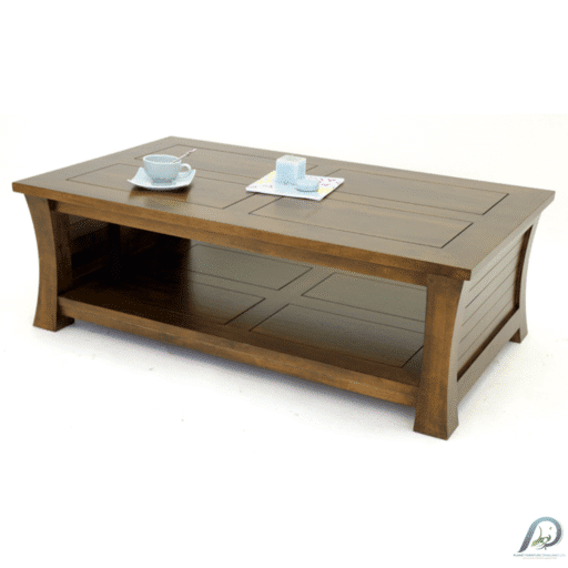 MD8278 โต๊ะกลางโซฟาไม้แท้ ดีไซน์เรียบง่าย (Low Table)