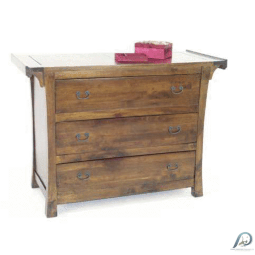 MD8297 ตู้ลิ้นชักไม้แท้ 3 ชั้น (Chest of Drawers) ดีไซน์ร่วมสมัย