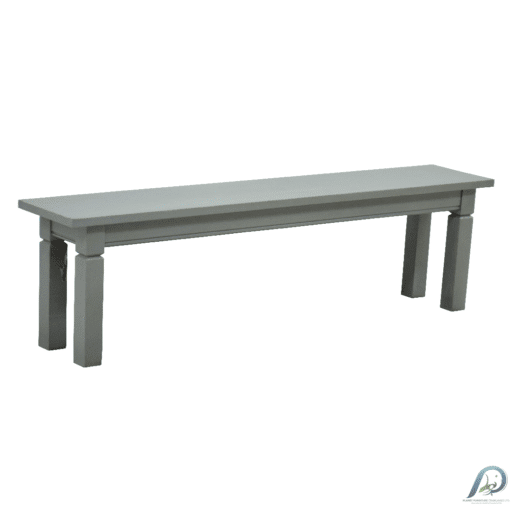 MD8312 ม้านั่งยาวไม้แท้ ดีไซน์โคโลเนียล