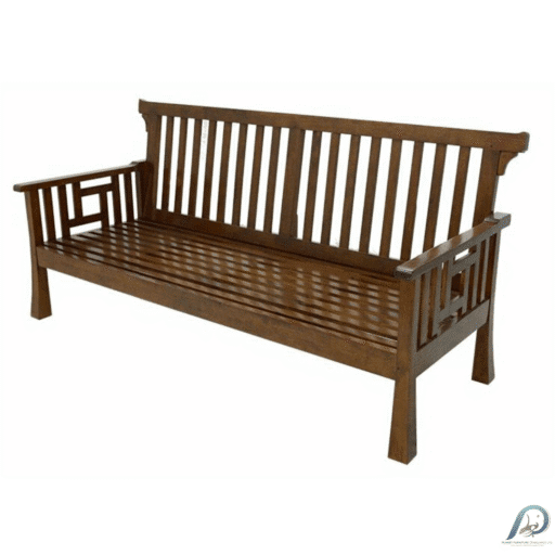 MD8313 โซฟาไม้แท้ ดีไซน์ร่วมสมัย 3 ที่นั่ง