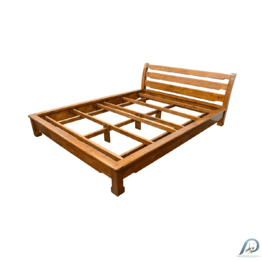 MD8340KF Bed Frame เตียงนอนไม้แท้ King Size แบบถอดประกอบได้ (Knock Down)