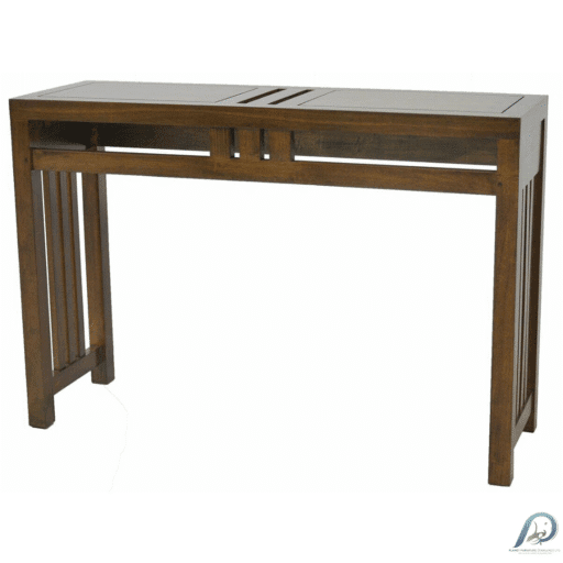 MD8349 Console Table โต๊ะคอนโซลไม้แท้ ดีไซน์โมเดิร์น