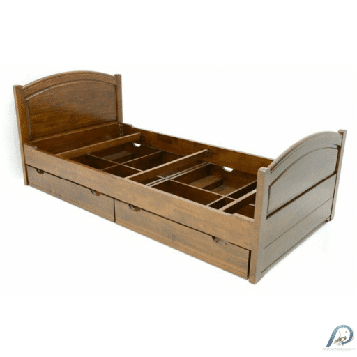 MD8373CF Children Bed เตียงนอนเด็กไม้แท้ 3.5 ฟุต ดีไซน์คลาสสิก