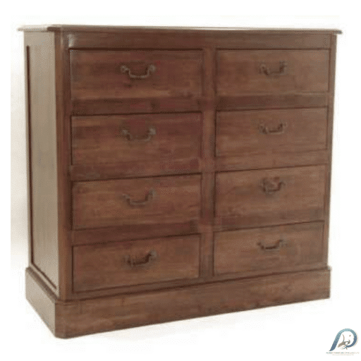 MD8404 Chest of 8 Drawers ตู้ลิ้นชักไม้แท้ 8 ช่อง เก็บของจุใจ ดีไซน์ประณีต