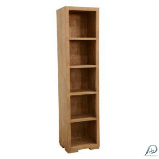 MD8417 Wooden Column Shelf – ตู้ชั้นวางของไม้แท้ทรงสูง