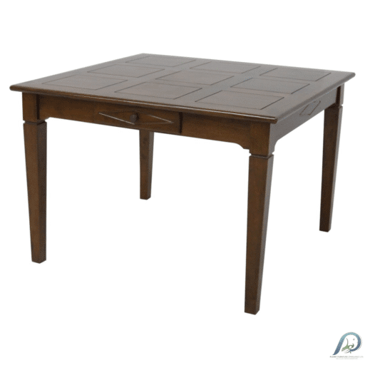 MD8442KD Square Dinner Table – โต๊ะทานอาหารไม้แท้ทรงสี่เหลี่ยมจัตุรัส 4 ที่นั่ง