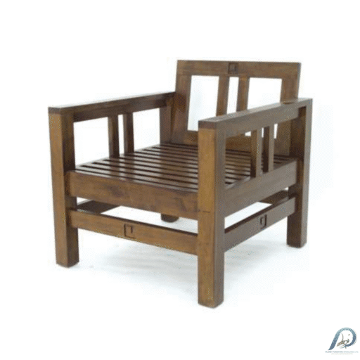 MD8516-1 Simple Armchair – อาร์มแชร์ไม้แท้สไตล์มินิมอล