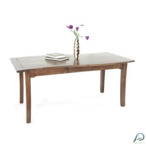 MD8523KD Dining Table – โต๊ะทานอาหารไม้แท้ 6 ที่นั่ง มีลิ้นชัก