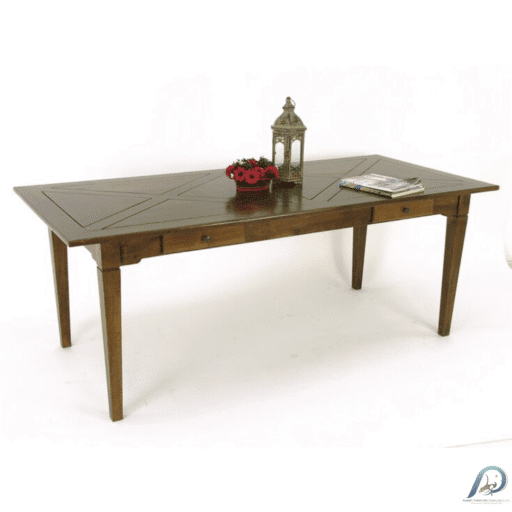 MD8556KD Dining Table – โต๊ะทานอาหารไม้แท้ (Real Wood)