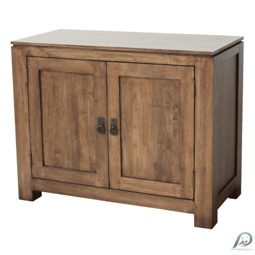 MD8575 Cupboard Cabinet – ตู้เก็บของไม้แท้ 2 บานเปิด (Real Wood) ดีไซน์ Hongkong หรูหรา อเนกประสงค์