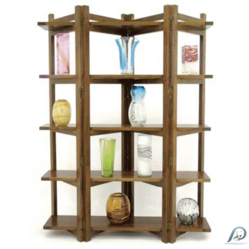 MD8589 Shelf – ชั้นวางของไม้แท้ สูง 170 ซม. ดีไซน์โมเดิร์น