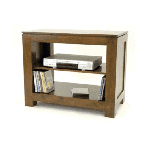 MD8594 TV Cabinet – ชั้นวางทีวีไม้แท้ ขนาด 80 ซม. สไตล์ Hongkong Collection