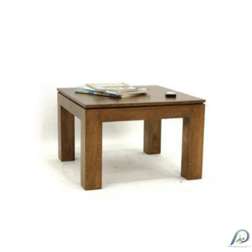 MD8627 Square Low Table – โต๊ะกลางไม้แท้ ทรงสี่เหลี่ยม ดีไซน์มินิมอล