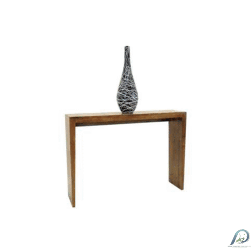 MD8659 Console Table – โต๊ะคอนโซลไม้แท้หน้าแคบ ดีไซน์โมเดิร์น สไตล์มินิมอล