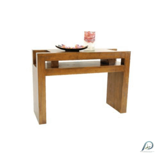 MD8665 Console Table – โต๊ะคอนโซลไม้แท้ 110 ซม.