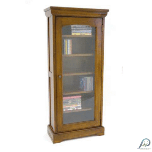 MD8668 CD Cabinet – ตู้เก็บซีดีไม้แท้ 1 บานเปิด ดีไซน์บางกะทัดรัด