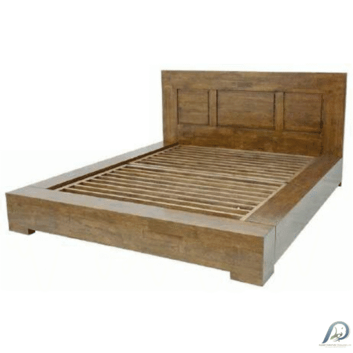MD8785 Bed Frame – เตียงนอนไม้แท้ ดีไซน์สแกนดิเนเวียน สำหรับที่นอน 160 ซม.
