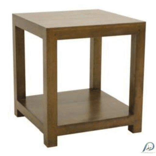 MD8789 Sofa Corner Table – โต๊ะข้างโซฟา/โต๊ะเข้ามุมไม้แท้ ดีไซน์สแกนดิเนเวียน