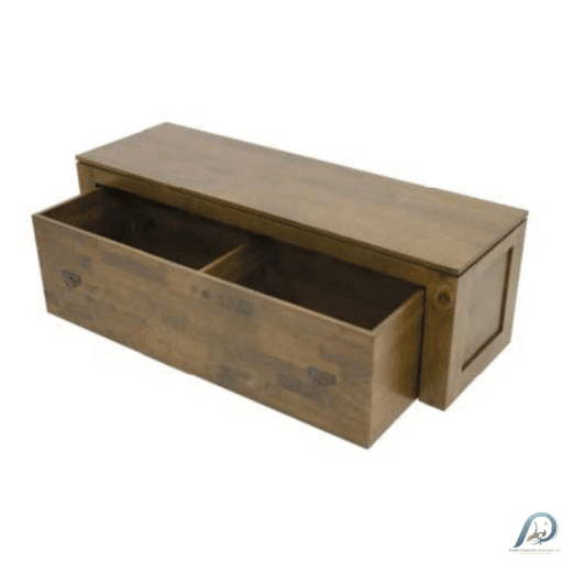 MD8793 Bed End Drawer – ตู้ลิ้นชักปลายเตียงไม้แท้ สไตล์ฮ่องกง