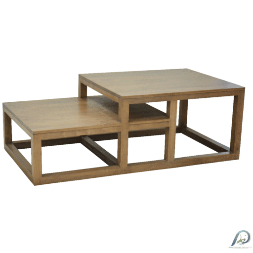 MD8796 Low Table – โต๊ะกลางไม้แท้ขนาดใหญ่ ดีไซน์โมเดิร์น