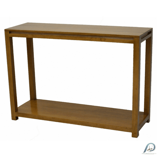 MD8807 Console Table – โต๊ะคอนโซลไม้แท้ ดีไซน์สแกนดิเนเวียน