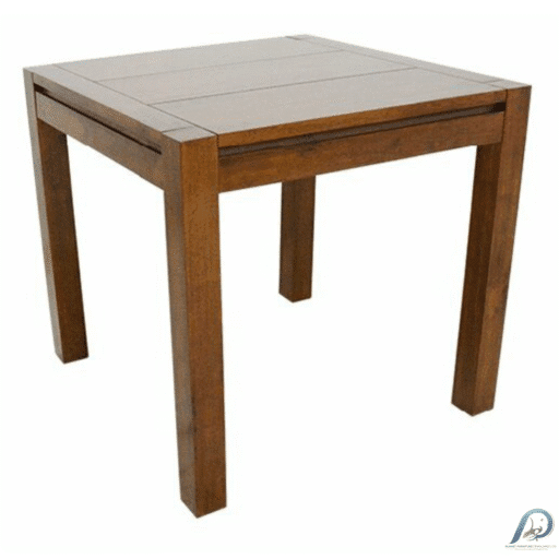 MD8813KD Dining Table – โต๊ะอาหารไม้แท้ทรงจัตุรัส ดีไซน์สแกนดิเนเวียน
