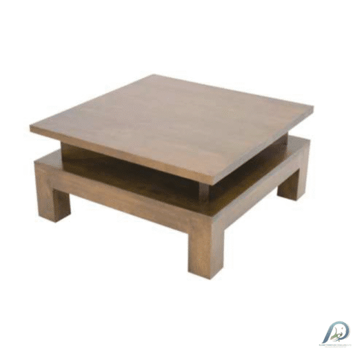 MD8828 Low Table – โต๊ะกลางโซฟาทรงจัตุรัส ไม้แท้ ดีไซน์โมเดิร์น