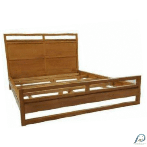 MD8855KF Wooden Bed Frame – เตียงนอนไม้แท้ ดีไซน์คลาสสิก