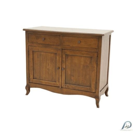 MD8889 Cupboard – ตู้เก็บของไม้แท้ 2 บานเปิด 2 ลิ้นชัก ดีไซน์ฟลอเรนซ์