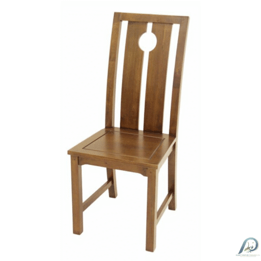 MD8928 Colonial Dining Chair – เก้าอี้ทานข้าวไม้แท้ ดีไซน์คลาสสิก พนักพิงสูง
