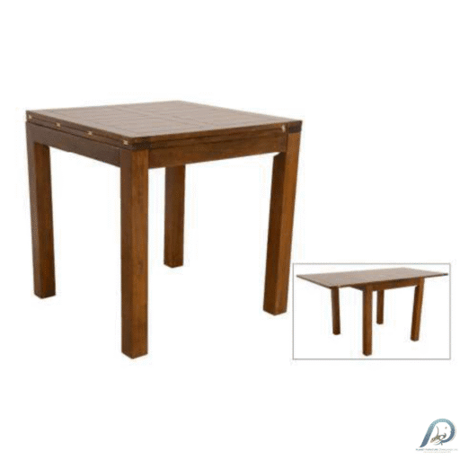 MD8947KD Wooden Bar Table – โต๊ะบาร์ไม้แท้ ขยายได้