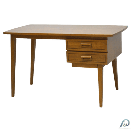 MD8990KD Writing Desk Real Wood – โต๊ะทำงานไม้แท้ 2 ลิ้นชัก
