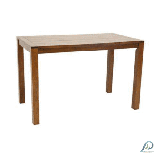 MD9052KD Solid Wood Bar Table – โต๊ะบาร์ไม้แท้ โครงสร้างถอดประกอบได้ (KD) ดีไซน์โมเดิร์น